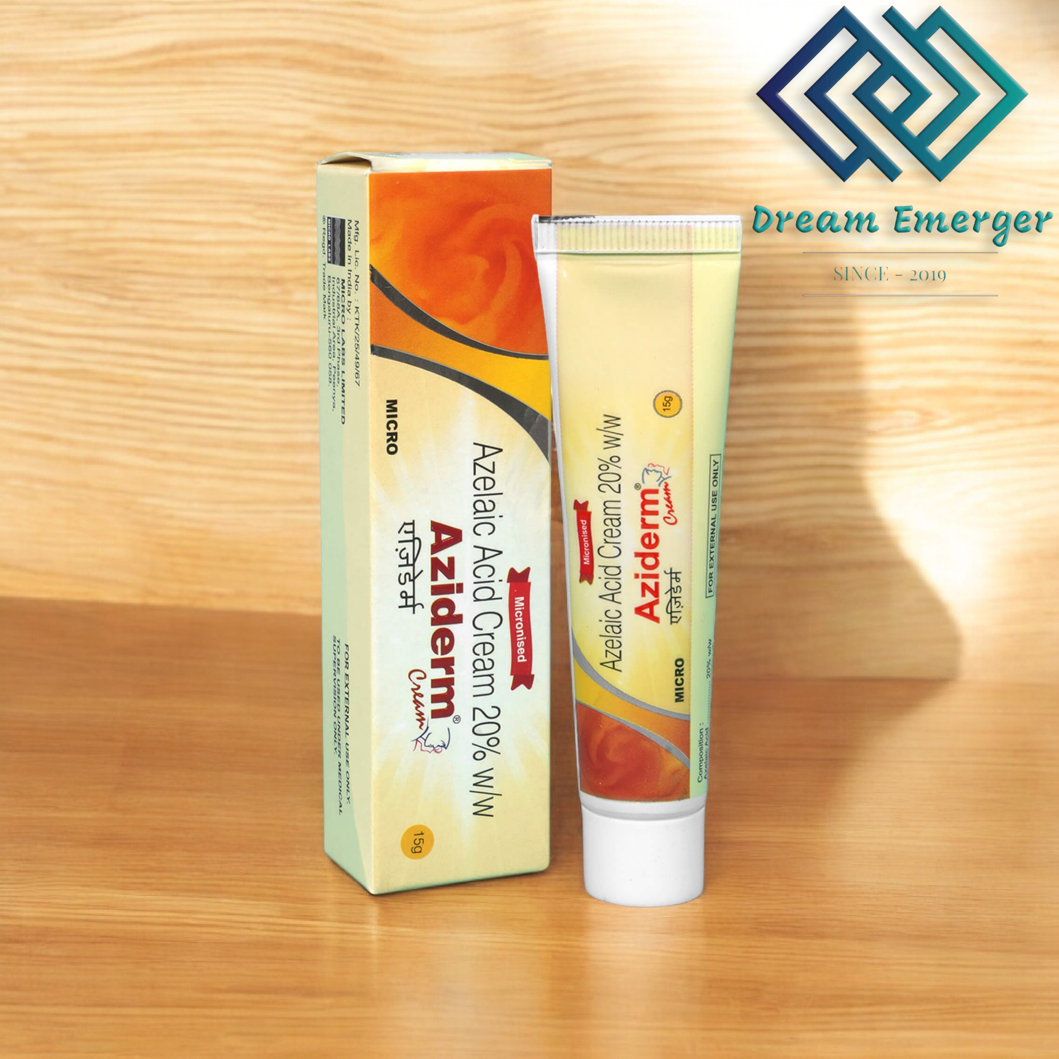 Aziderm 20% Cream